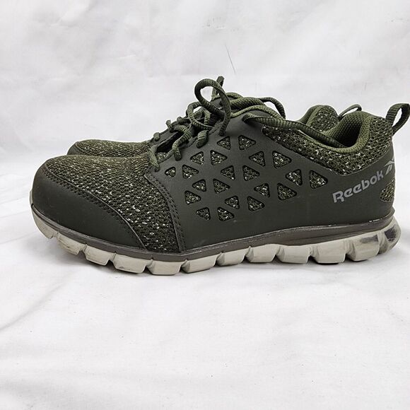 Reebok Work Sublite Cushion Work Size 9 -Has Strong Perfume Smell, Needs Washing - Picture 4 of 13